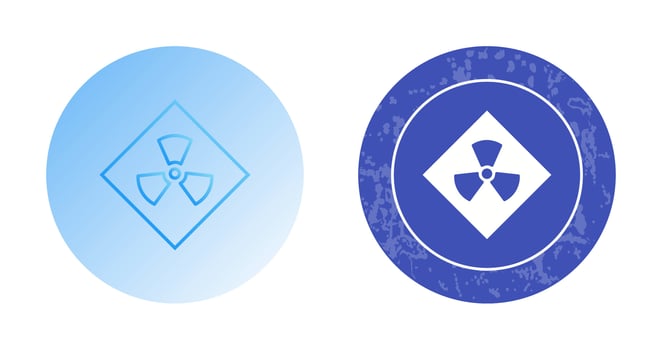 Radiation Vector Icon