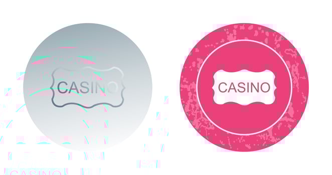 Casino Sign Vector Icon