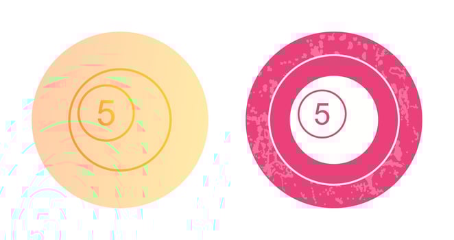 Pool Balls Vector Icon