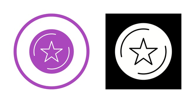 Unique Favorite Vector Icon