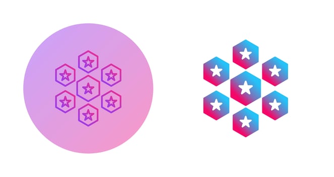 Unique Reputation Management Vector Icon