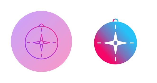 Compass Vector Icon