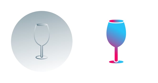 Wine Glass Vector Icon
