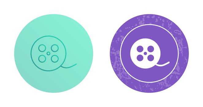 Reel Vector Icon