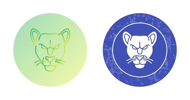 Black Panther Vector Icon