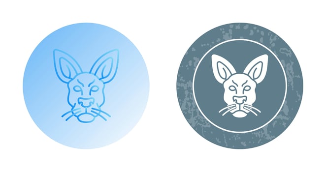 Kangaroo Vector Icon