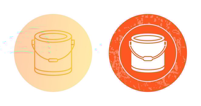 Paint Bucket Vector Icon