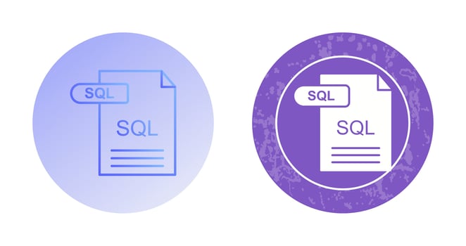 SQL Vector Icon