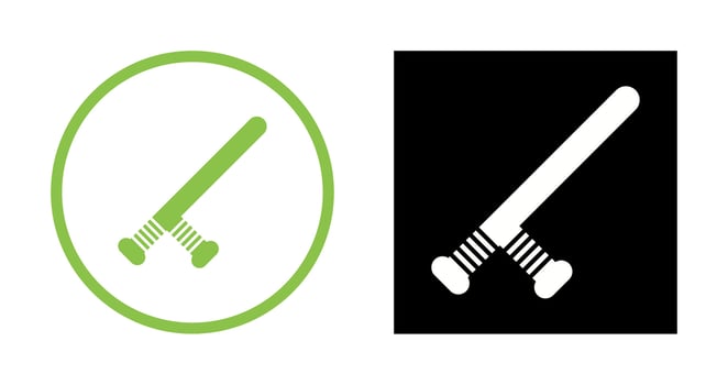 Baton Vector Icon