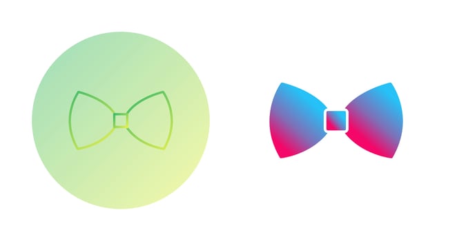 Bow Tie Vector Icon
