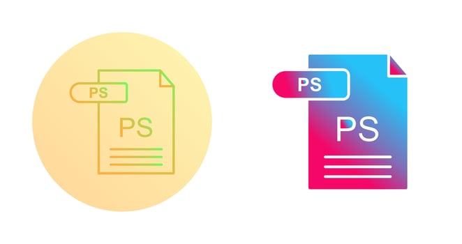 PS Vector Icon