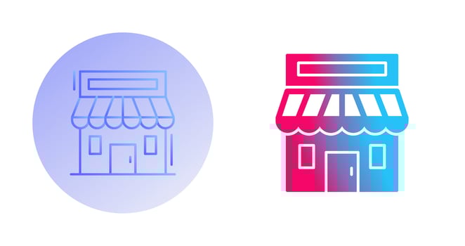 Retail Place Vector Icon