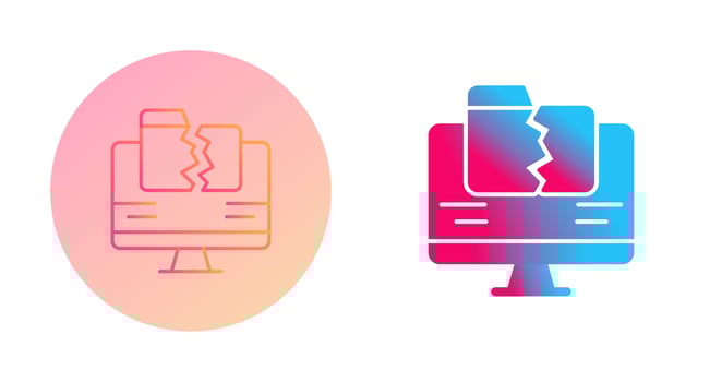 Data Loss Vector Icon