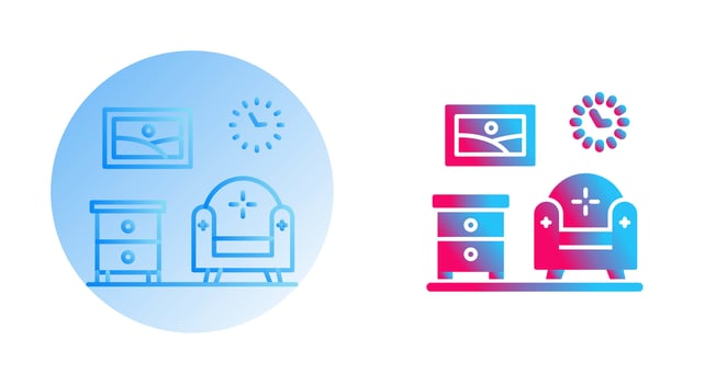 Living Room Vector Icon