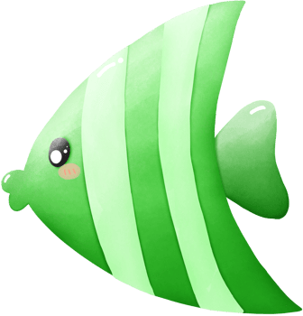 Green sea fish png