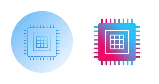 Processor Vector Icon