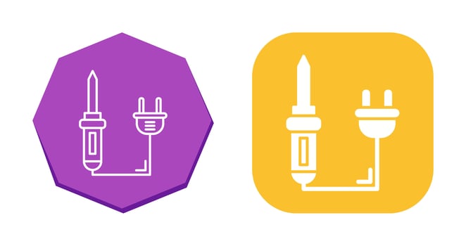Soldering Iron Vector Icon