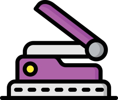 Hole Puncher Vector Icon Design Illustration
