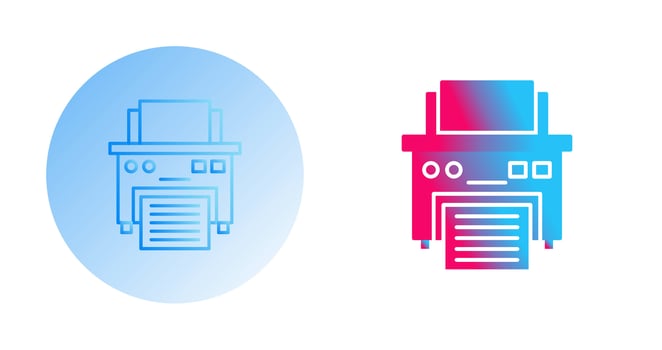 Printer Vector Icon