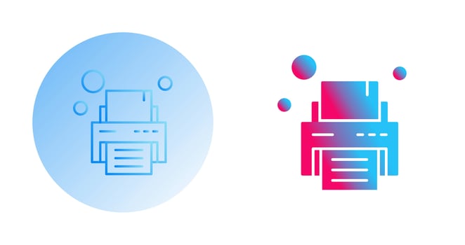 Printer Vector Icon