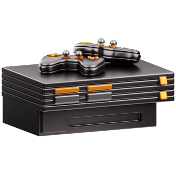 Console 3D Illustration for infographic, etc png