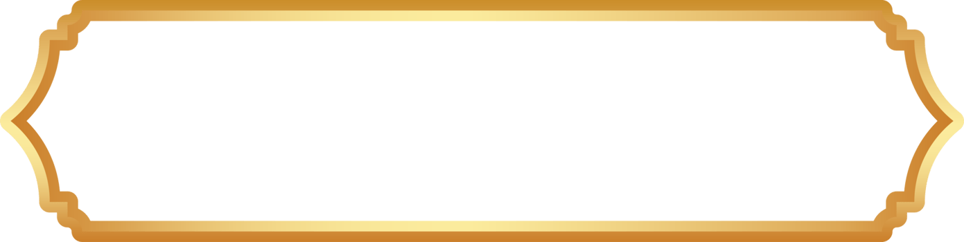 Golden Ramadan frame. Islamic window shapes with ornament. Muslim vintage border. Indian decoration for banner in oriental style. png