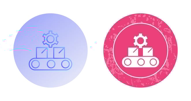 Conveyor Belt Vector Icon
