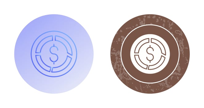 Pie Chart Vector Icon