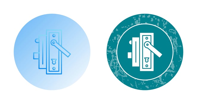 Door Handle Vector Icon