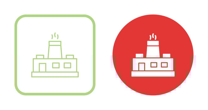 Factory Vector Icon