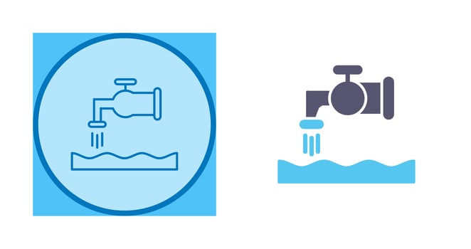 Water House Vector Icon