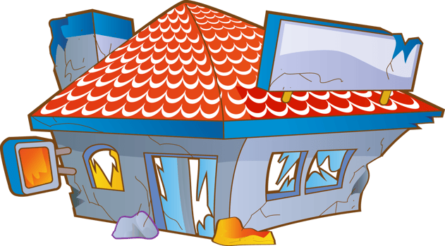 cute Building Cartoon constructions png