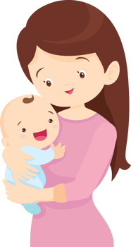 Family character-father mother and children png