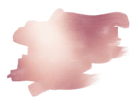 Hand drawing gradient rose gold stroke paint glittering background png