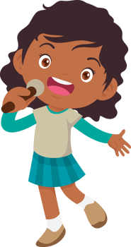 musical kid children playing music instrument png