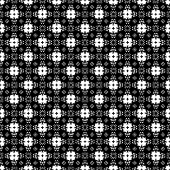 Black seamless abstract pattern. Overlay for background and backdrop. Ornamental design. PNG graphic illustration with transparent background.