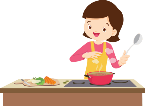 cute Cooking chef cartoon png