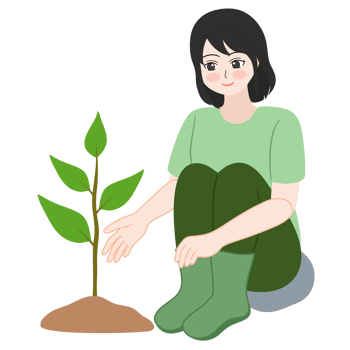 planting tree clipart png
