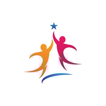 Community, network and social icon vector