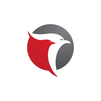 Falcon Logo Template vector
