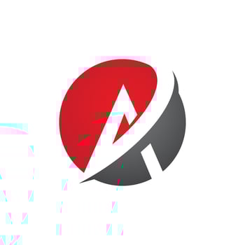 A Letter Logo Template vector