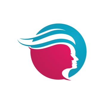 style haircut icon illustration vector
