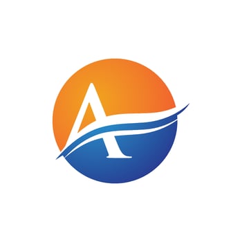 A Letter Logo Template vector