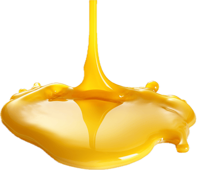 Dripping mustard png with AI generated.