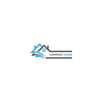 Home and Real estate logo template vector