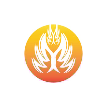 Fire Flame Logo Vector Template Illustration