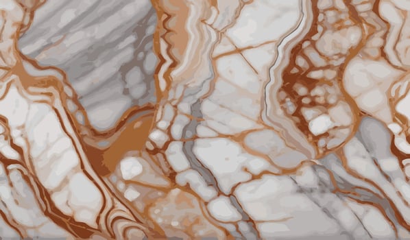 Marble white and brown surface texture background. luxury abstract pattern marble vector illustration