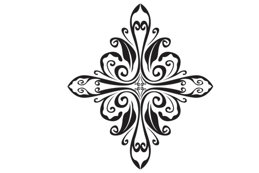 Flora Ornament Border With Design With Transparent Background png