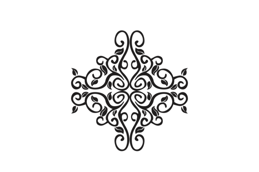 Flora Ornament Border With Design With Transparent Background png