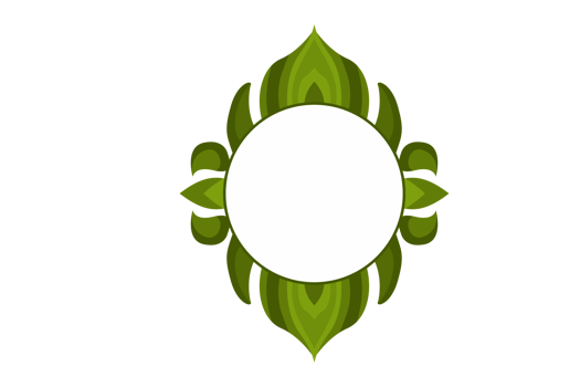 Flora Ornament Border With Design With Transparent Background png